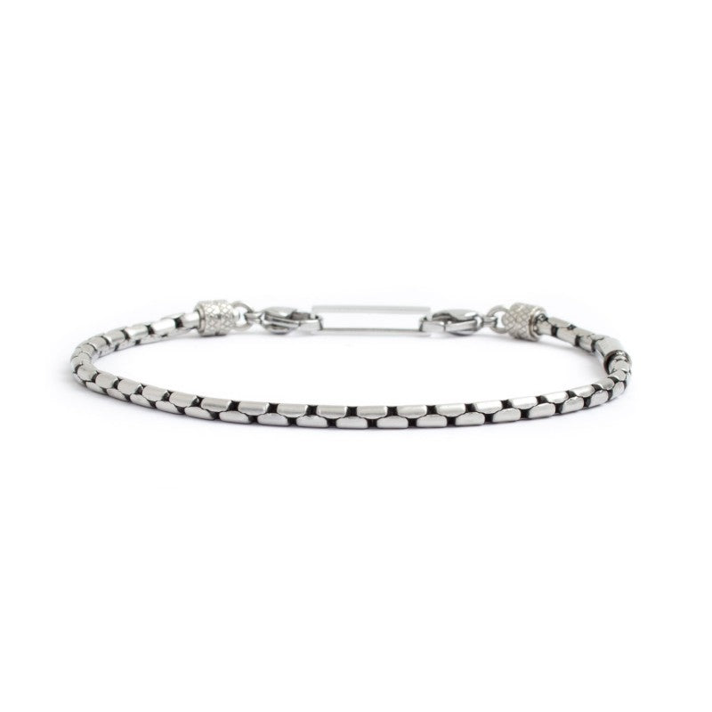 Bracciale catena oval box 3mm