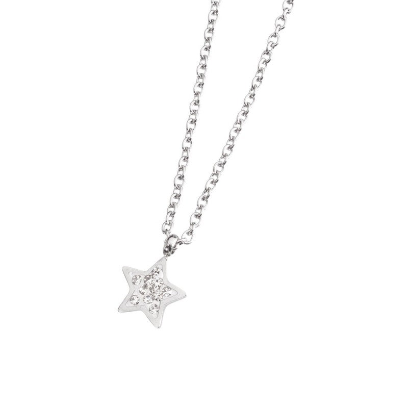 Collana stella con cristalli